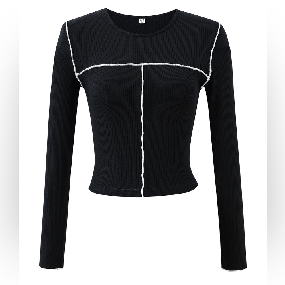 Fashion Brand Company Black Tencel Long Sleeve - Size XL